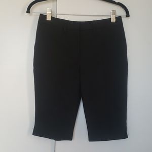 White house black market Black biker shorts NWT